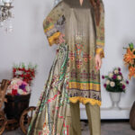Fatima Embroidered Suits DE 06