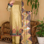Fatima Embroidered Suits DE 09