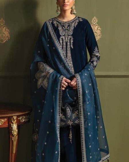 WINTER EMBROIDERED VELVET UF-467