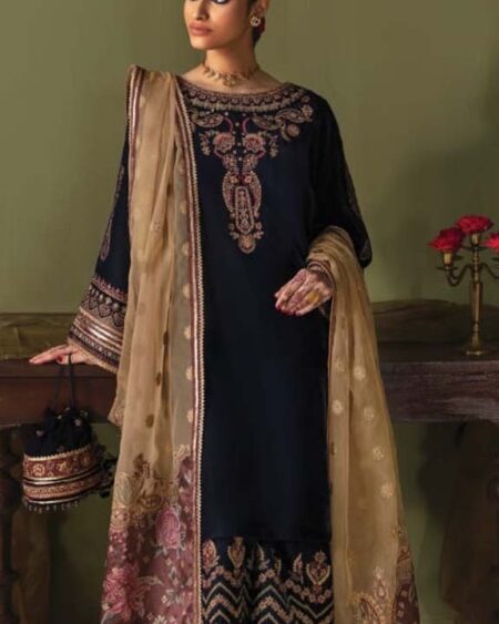 WINTER EMBROIDERED VELVET UF-469
